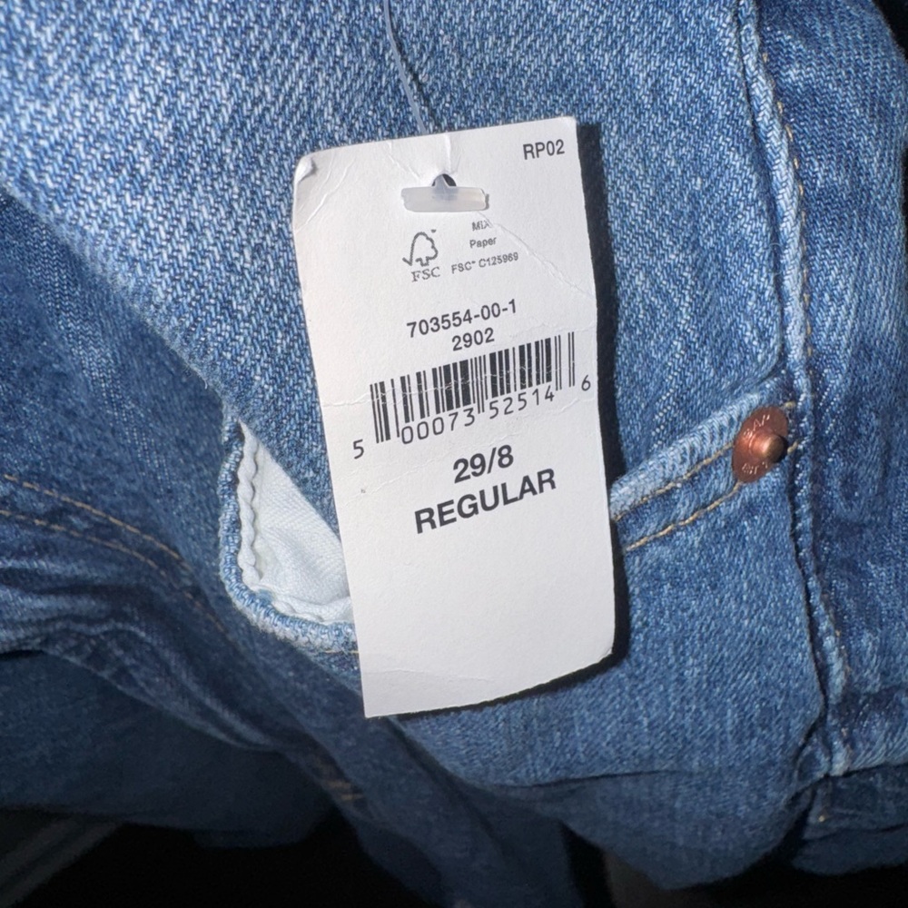 Gap NWT Loose 90’s High Rise Loose Women’s Jeans Size 29 8R - Picture 7 of 12